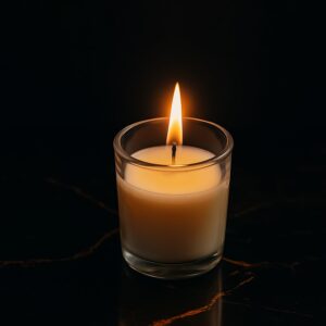 In'lief Scented Votive Jar Candle in Glass / Sweet Dreams Soy Blend Candle (50 Gm)