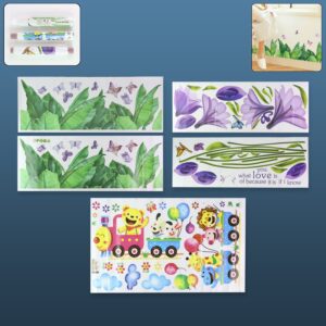 Mix Design Decorative Wall Stickers - (1 Pc)