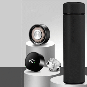 0726 Smart Vacuum Insulated Water Bottle with LED Temperature Display (1 Pc / Multicolor)