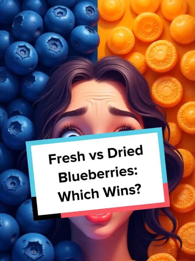 Fresh vs Dried Blueberries: Which Wins?