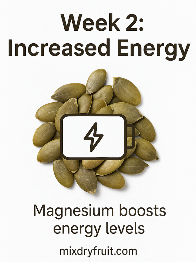 1 Teaspoon Pumpkin Seeds Every Morning