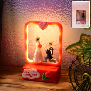 Romantic LED Love Couple Decorative Night Lamp Showpiece (1 Pc)