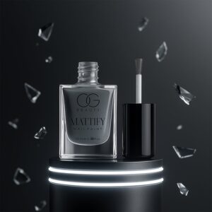 OG Beauty Calm Grey Mattify Nail Paint (10 ML / 1 Pc)