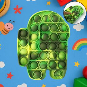 Premium Astronaut Silicone Pop It Fidget Toy (1 Pc)