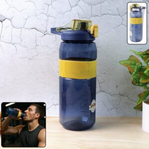 Sports Water Bottle with Flip Lock Lid 1400ml - (1 Pc)