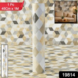 Self-Adhesive Waterproof Wallpaper Roll 45 cm x 1 m - (1 Pc)