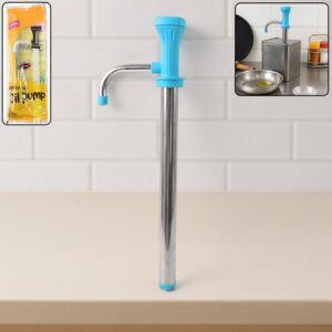 Supermom Manual Stainless Steel Oil Pump Dispenser (1 Pc)